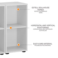 Vicco Scaffale per bambini Bianco 71 x 38.2 cm Set di 2