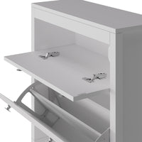 Vicco Mobile porta scarpe Bianco 60 x 115 cm