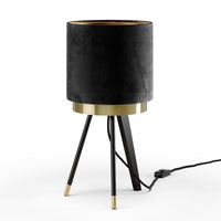 Vicco Lampada da tavolo Nero 23 x 46 cm