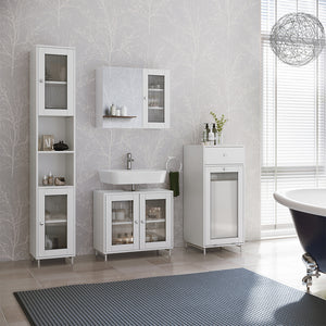 Armadio Vicco midi bianco 40 x 96 x 40 cm