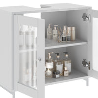 Vicco Mobiletto per lavabo Bianco 60 x 58 cm