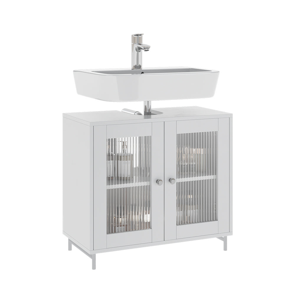 Vicco Mobiletto per lavabo Bianco 60 x 58 cm