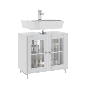 Vicco Mobiletto per lavabo Bianco 60 x 58 cm