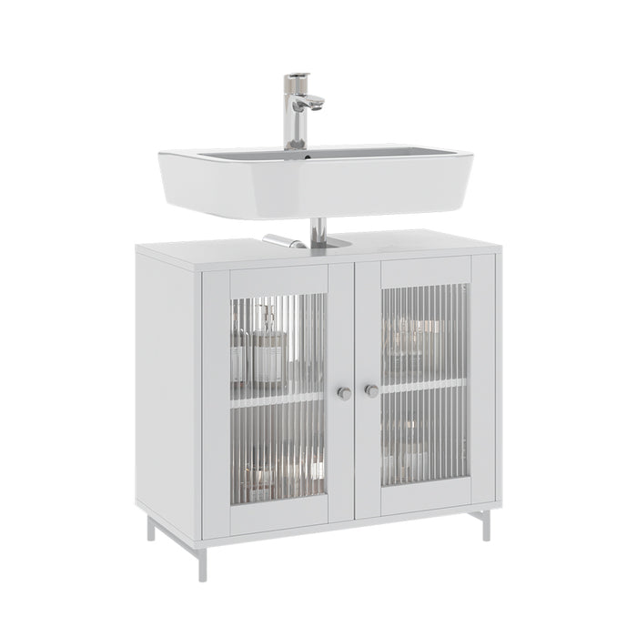 Vicco Mobiletto per lavabo Bianco 60 x 58 cm