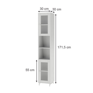 Vicco Mobile da bagno Bianco 30 x 171.5 cm