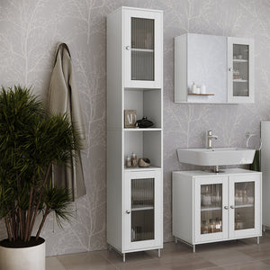 Vicco Mobile da bagno Bianco 30 x 171.5 cm