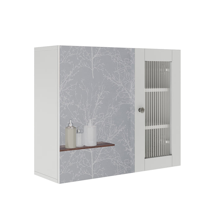 Vicco Specchio contenitore bagno Bianco 60 x 50 cm con specchio