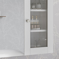 Vicco Specchio contenitore bagno Bianco 60 x 50 cm con specchio