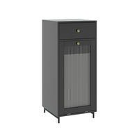 Armadio Vicco midi grigio 40 x 96 x 40 cm