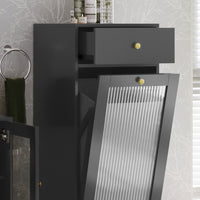 Armadio Vicco midi grigio 40 x 96 x 40 cm