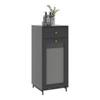 Armadio Vicco midi grigio 40 x 96 x 40 cm