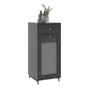 Armadio Vicco midi grigio 40 x 96 x 40 cm