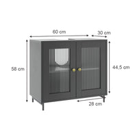Mobile lavabo Vicco grigio 60 x 58 x 30 cm