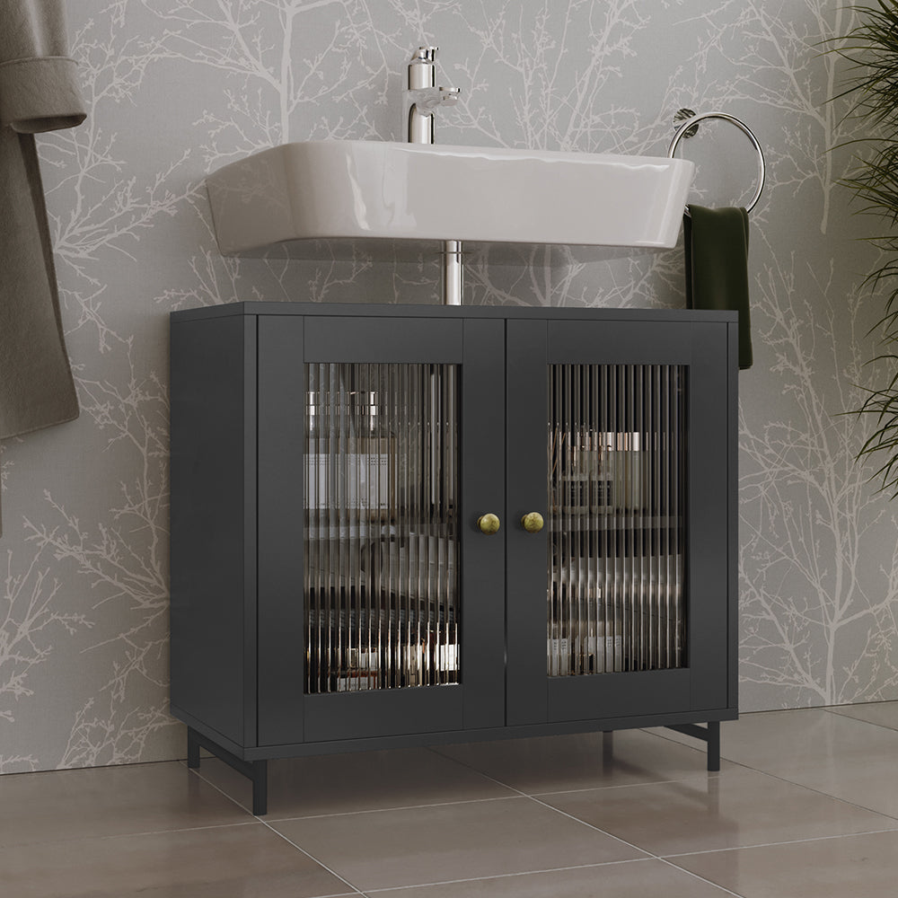 Mobile lavabo Vicco grigio 60 x 58 x 30 cm