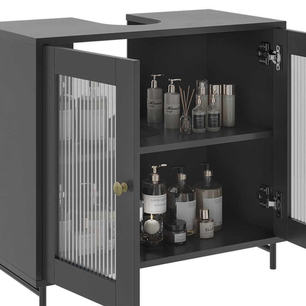 Mobile lavabo Vicco grigio 60 x 58 x 30 cm