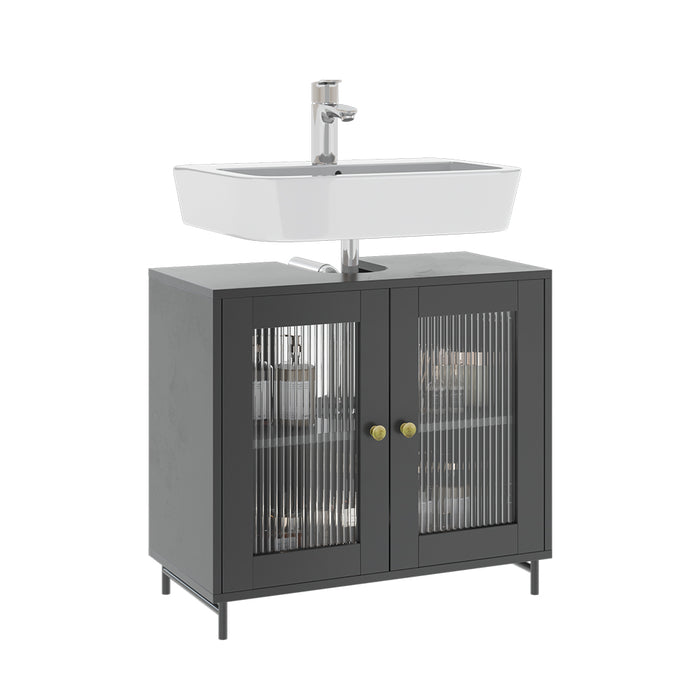 Mobile lavabo Vicco grigio 60 x 58 x 30 cm