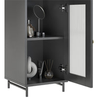 Vicco Armadio per il bagno Grigio 30 x 171.5 cm