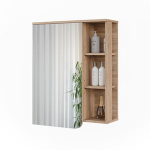 Vicco Mobile a specchio Sonoma/antracite 60 x 75 cm