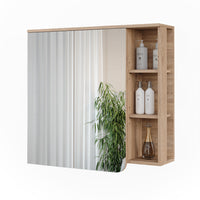 Vicco Mobile a specchio Sonoma/antracite 80 x 75 cm