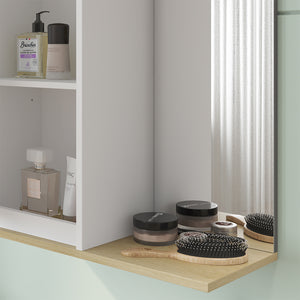 Vicco Mobile a specchio per il bagno Bianco 60 x 63 cm con specchio