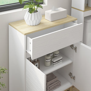 Vicco Mobile midi Bianco 60 x 80 cm con cassetto