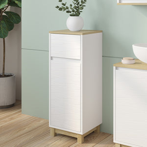 Vicco Mobile midi Bianco 30 x 80 cm con cassetto