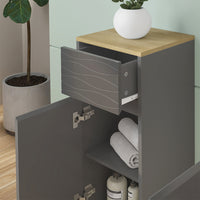 Vicco Mobile midi Antracite 30 x 80 cm con cassetto