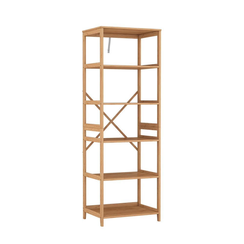 Vicco Libreria Bambù 48.3 x 140.3 cm con 6 scomparti