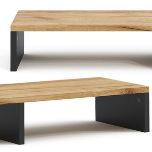 Vicco Supporto per monitor Antracite/quercia dorata 80 x 12 cm