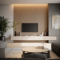 Vicco pannello a parete Rovere 4 pezzi