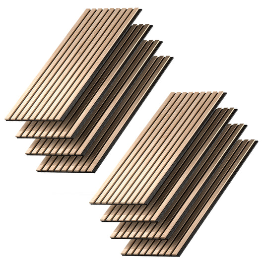 Vicco Pannelli a parete Rovere 8 pezzi