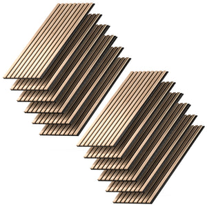 Vicco Pannelli a parete Rovere 12 pezzi