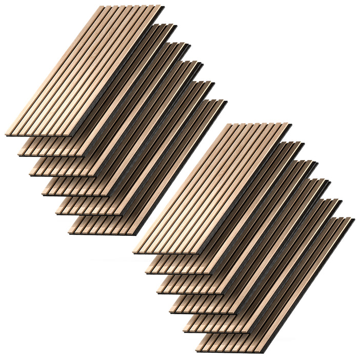 Vicco Pannelli a parete Rovere 12 pezzi