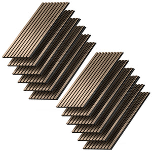 Vicco Pannelli a parete Noce 12 pezzi