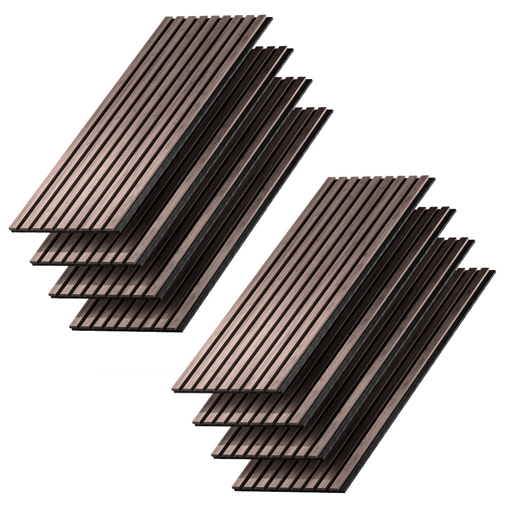 Vicco Pannelli a parete Noce/marrone 8 pezzi