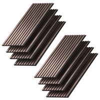 Vicco Pannelli a parete Noce/marrone 8 pezzi