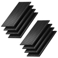 Vicco Pannelli a parete Quercia nera 8 pezzi