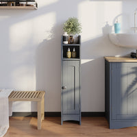 Vicco mobiletto bagno Grigio 18 x 81 cm con 5 scomparti