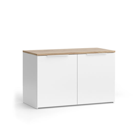 Vicco Credenza Bianco/Sonoma 40 x 50 cm con 2 porte