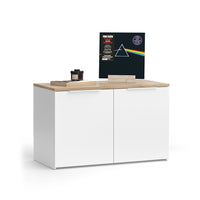 Vicco Credenza Bianco/Sonoma 40 x 50 cm con 2 porte