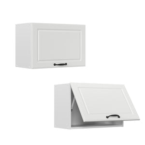 Vicco Pensile da cucina Bianco casa di campagna 60 cm Piatto