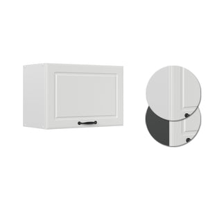 Vicco Pensile da cucina Bianco casa di campagna 60 cm Piatto