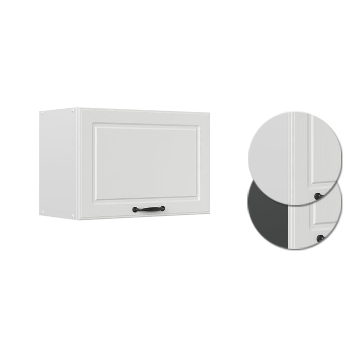 Vicco Pensile da cucina Bianco casa di campagna 60 cm Piatto