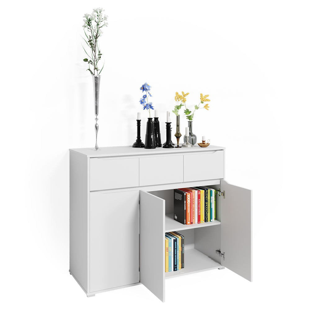 Vicco Cassettiera per camera da letto Bianco 48 x 101.6 cm con cassetti