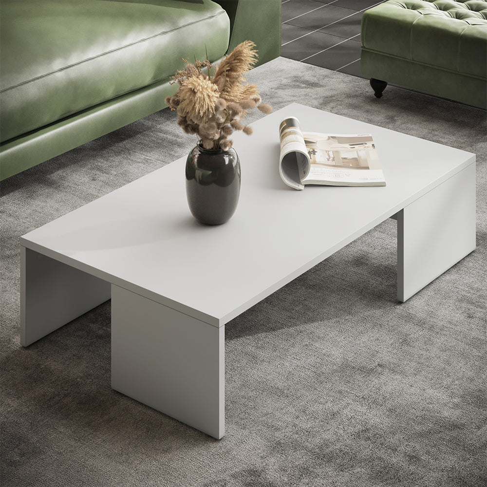 Vicco Tavolino Bianco 90 x 21.4 cm