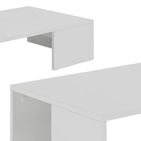 Vicco Tavolino Bianco 90 x 21.4 cm