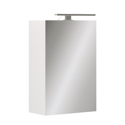 Vicco Mobile a specchio per il bagno Bianco 40 x 60 cm con illuminazione a LED