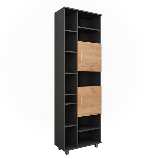 Vicco Mobile alto Antracite/quercia dorata 60.2 x 190 cm