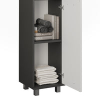 Vicco Mobile alto Antracite/bianco 30.2 x 190 cm con 2 porte