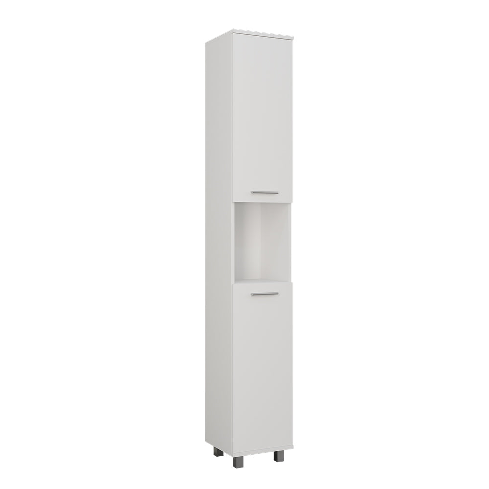 Vicco Mobile alto Bianco 30.2 x 190 cm con 2 porte